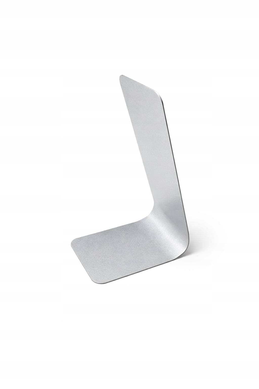 Cinematic Print displayed on a white metal desk stand for tabletop standing